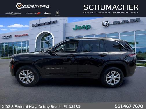 Diamond Black 2022 Jeep Grand Cherokee Limited