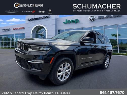 Diamond Black 2022 Jeep Grand Cherokee Limited