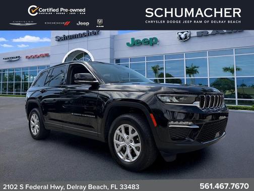Diamond Black 2022 Jeep Grand Cherokee Limited