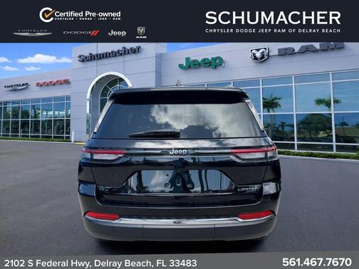 Diamond Black 2022 Jeep Grand Cherokee Limited