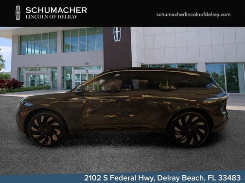 Dark Gray Metallic 2025 Lincoln Nautilus Black Label
