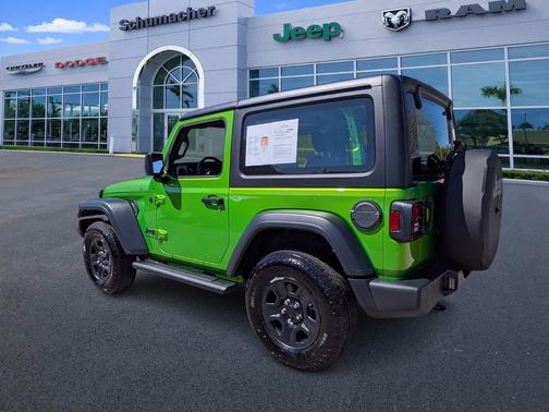 Mojito! Clearcoat 2025 Jeep Wrangler Sport