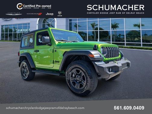 Mojito! Clearcoat 2025 Jeep Wrangler Sport