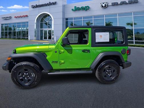 Mojito! Clearcoat 2025 Jeep Wrangler Sport