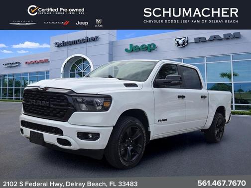 Bright White Clearcoat 2023 RAM 1500 Big Horn