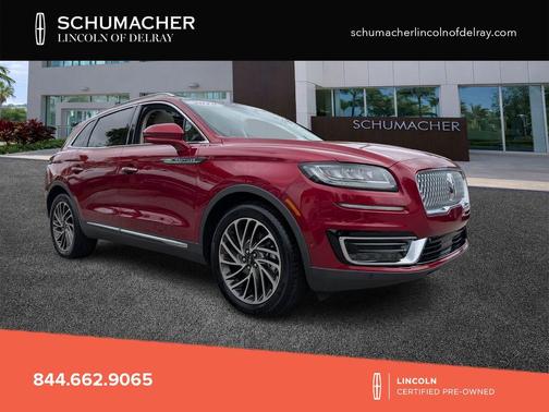2019 Lincoln Nautilus Reserve