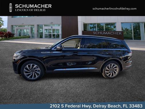 Infinite Black Metallic 2026 Lincoln Aviator Premiere