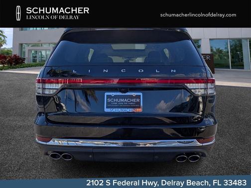 Infinite Black Metallic 2026 Lincoln Aviator Premiere
