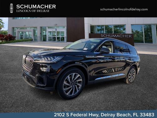 Infinite Black Metallic 2026 Lincoln Aviator Premiere