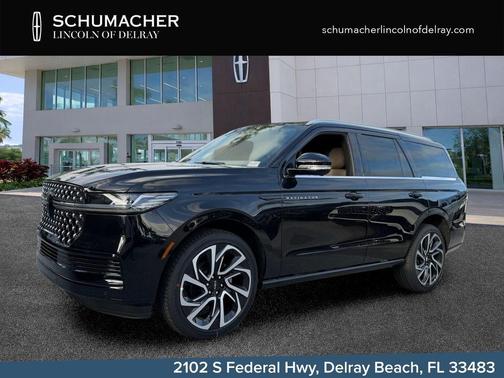 Infinite Black Metallic 2026 Lincoln Navigator Black Label