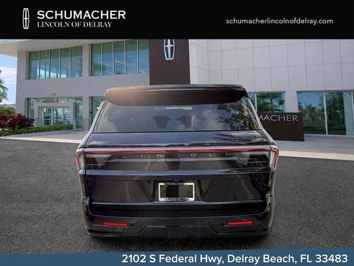 Infinite Black Metallic 2026 Lincoln Navigator Black Label