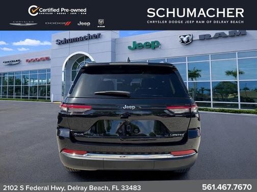 Diamond Black 2024 Jeep Grand Cherokee Limited