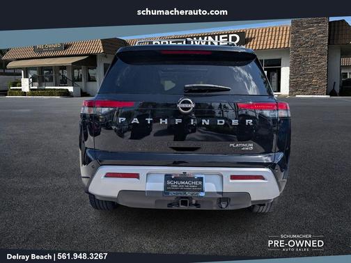 Black 2023 Nissan Pathfinder Platinum