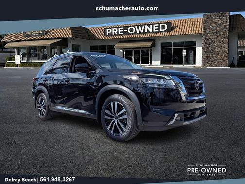 Black 2023 Nissan Pathfinder Platinum