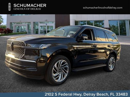 Infinite Black Metallic 2026 Lincoln Navigator Premiere