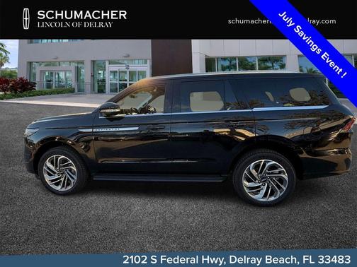 Infinite Black Metallic 2026 Lincoln Navigator Premiere
