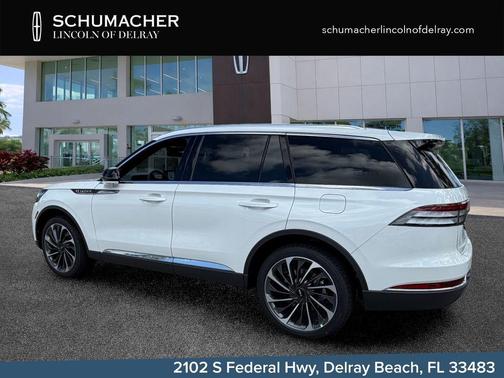 Pristine White 2026 Lincoln Aviator Reserve AWD
