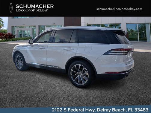 Pristine White 2026 Lincoln Aviator Premiere