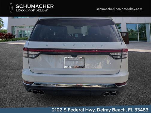 Pristine White 2026 Lincoln Aviator Premiere