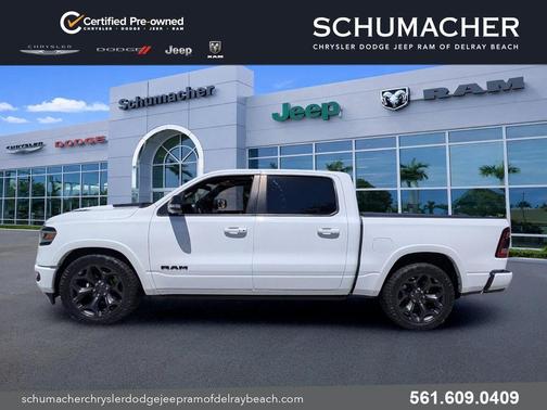 Bright White Clearcoat 2021 RAM 1500 Limited