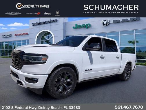 Bright White Clearcoat 2021 RAM 1500 Limited
