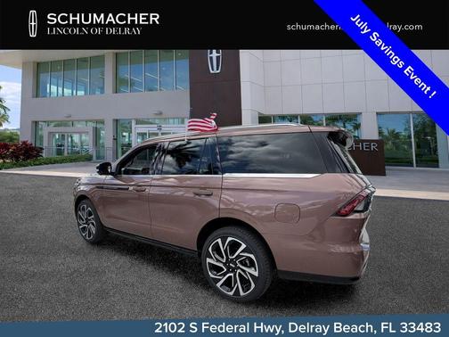 Sunrise Red 2026 Lincoln Navigator Black Label