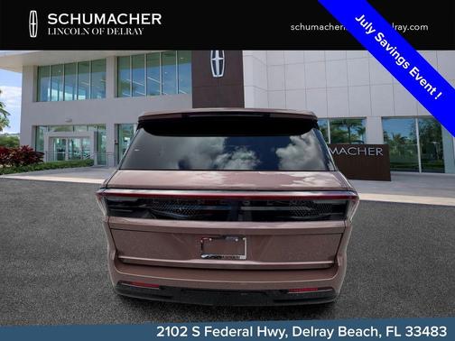 Sunrise Red 2026 Lincoln Navigator Black Label