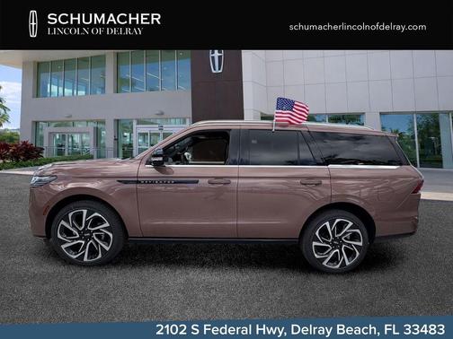 Sunrise Red 2026 Lincoln Navigator Black Label