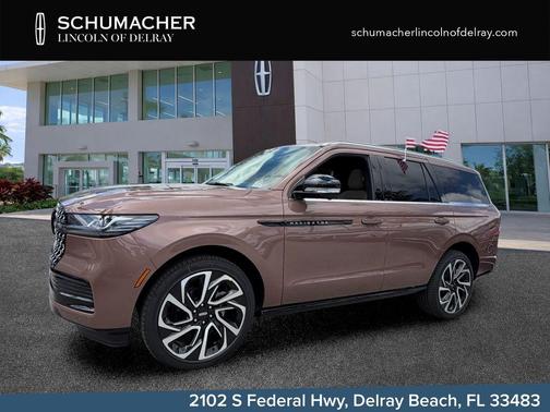 Sunrise Red 2026 Lincoln Navigator Black Label