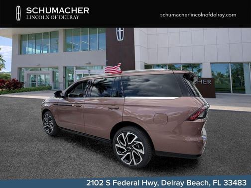 Sunrise Red 2026 Lincoln Navigator Black Label