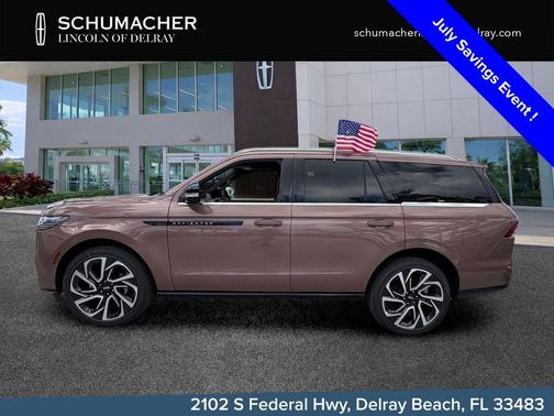 Sunrise Red 2026 Lincoln Navigator Black Label
