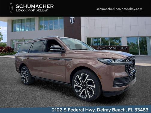 Sunrise Red 2026 Lincoln Navigator Black Label