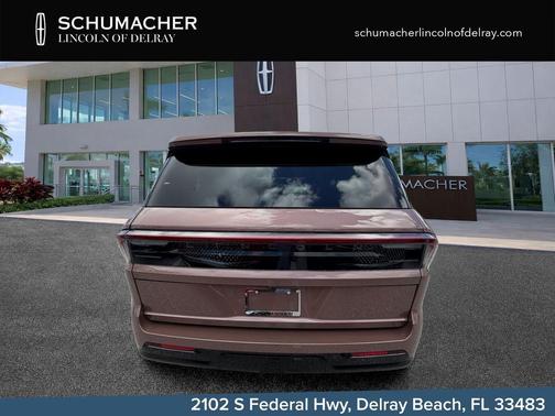 Sunrise Red 2026 Lincoln Navigator Black Label