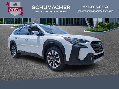 Crystal White Pearl 2025 Subaru Outback Touring XT