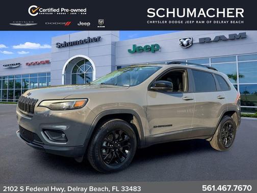 Sting Gray Clearcoat 2023 Jeep Cherokee Altitude Lux