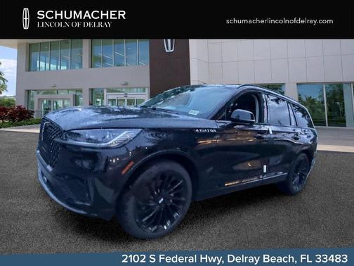 Infinite Black Metallic 2026 Lincoln Aviator Reserve RWD