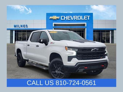 Summit White 2024 Chevrolet Silverado 1500 LT Trail Boss