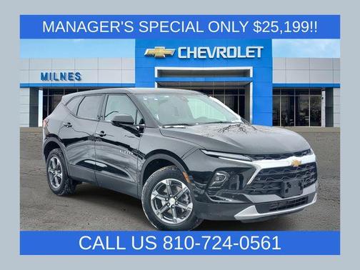 Black 2025 Chevrolet Blazer LT