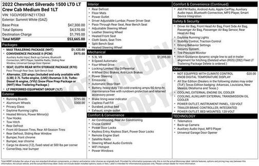 2022 Chevrolet Silverado 1500 Limited LT