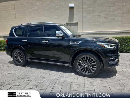 Mineral Black 2024 INFINITI QX80 SENSORY AWD