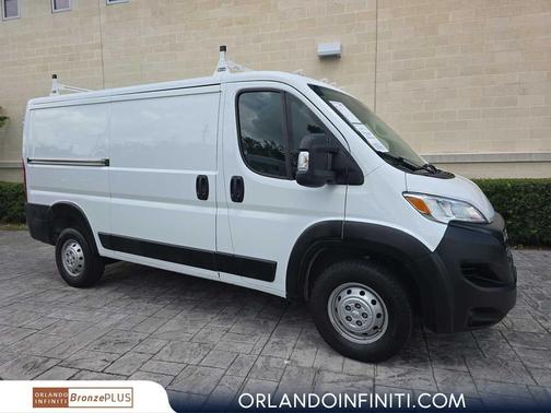 Bright White Clearcoat 2023 RAM ProMaster 1500 Low Roof