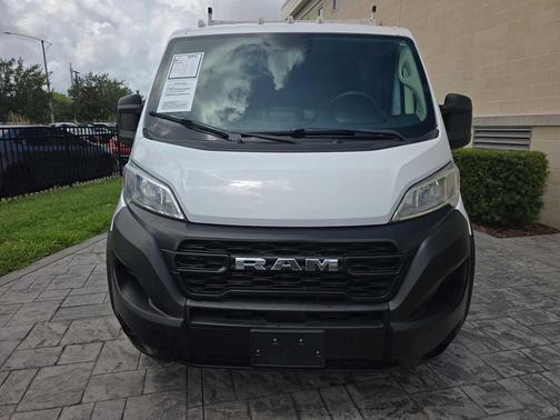 Bright White Clearcoat 2023 RAM ProMaster 1500 Low Roof
