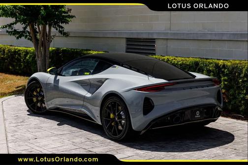 Zinc Gray 2026 Lotus Emira V6 SE Racing Line