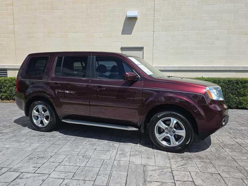 DARK CHERRY PEARL II [RED] 2012 Honda Pilot EX-L