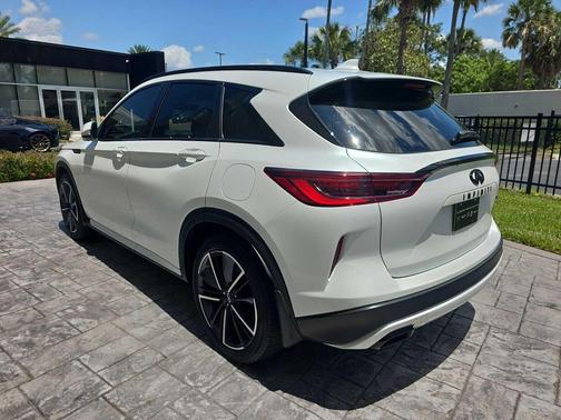 Radiant White 2023 INFINITI QX50 SPORT