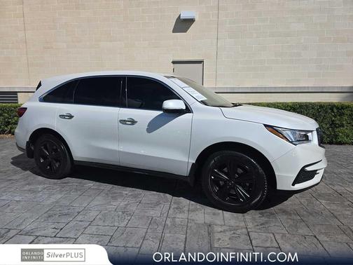 Platinum White Pearl 2020 Acura MDX 3.5L