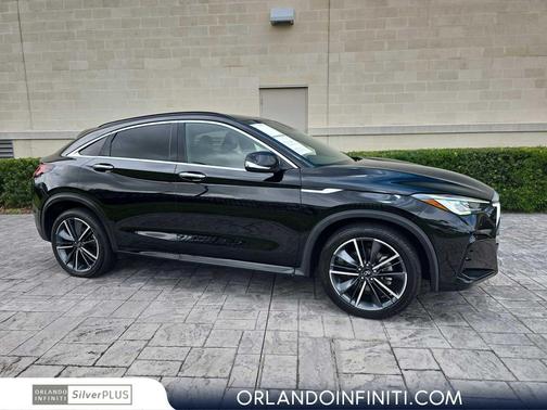 Black Obsidian 2024 INFINITI QX55 LUXE