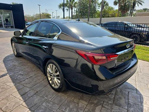 Black Obsidian 2020 INFINITI Q50 3.0t LUXE