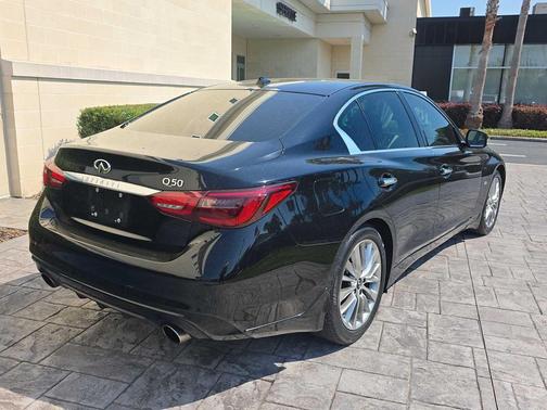 Black Obsidian 2020 INFINITI Q50 3.0t LUXE