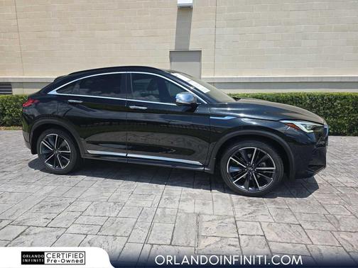 Mineral Black 2023 INFINITI QX55 SENSORY